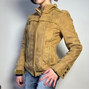 Calvin Klein Tan Teddy Jacket